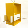 Cubist Modern Bird Feeder / Yellow