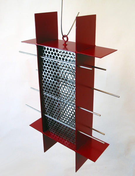 Sunscreen Bird Feeder / Ruby Red