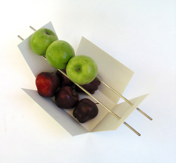 Modern Fruit Bowl / White