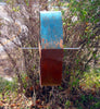 Charm Modern Bird Feeder / Copper and Steel Variation